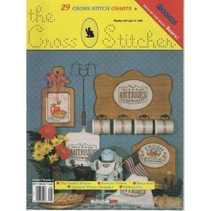 The Cross Stitcher Magazine Counted Cross Stitch Pattern Charts 1990